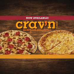 Introducing Crav'n Flavor Pizza