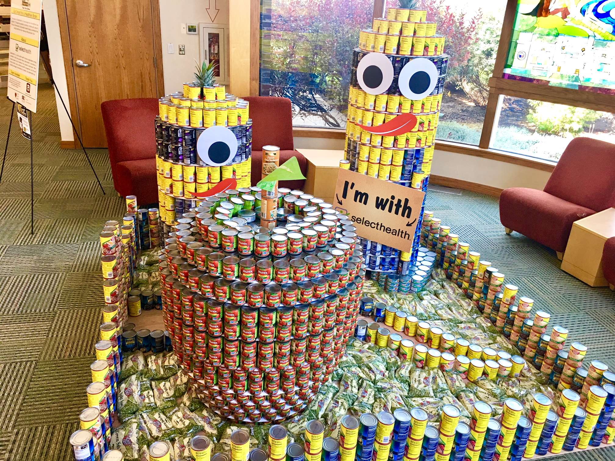 AFS and SelectHealth Bring Minions to Murray to Fight Food Insecurity