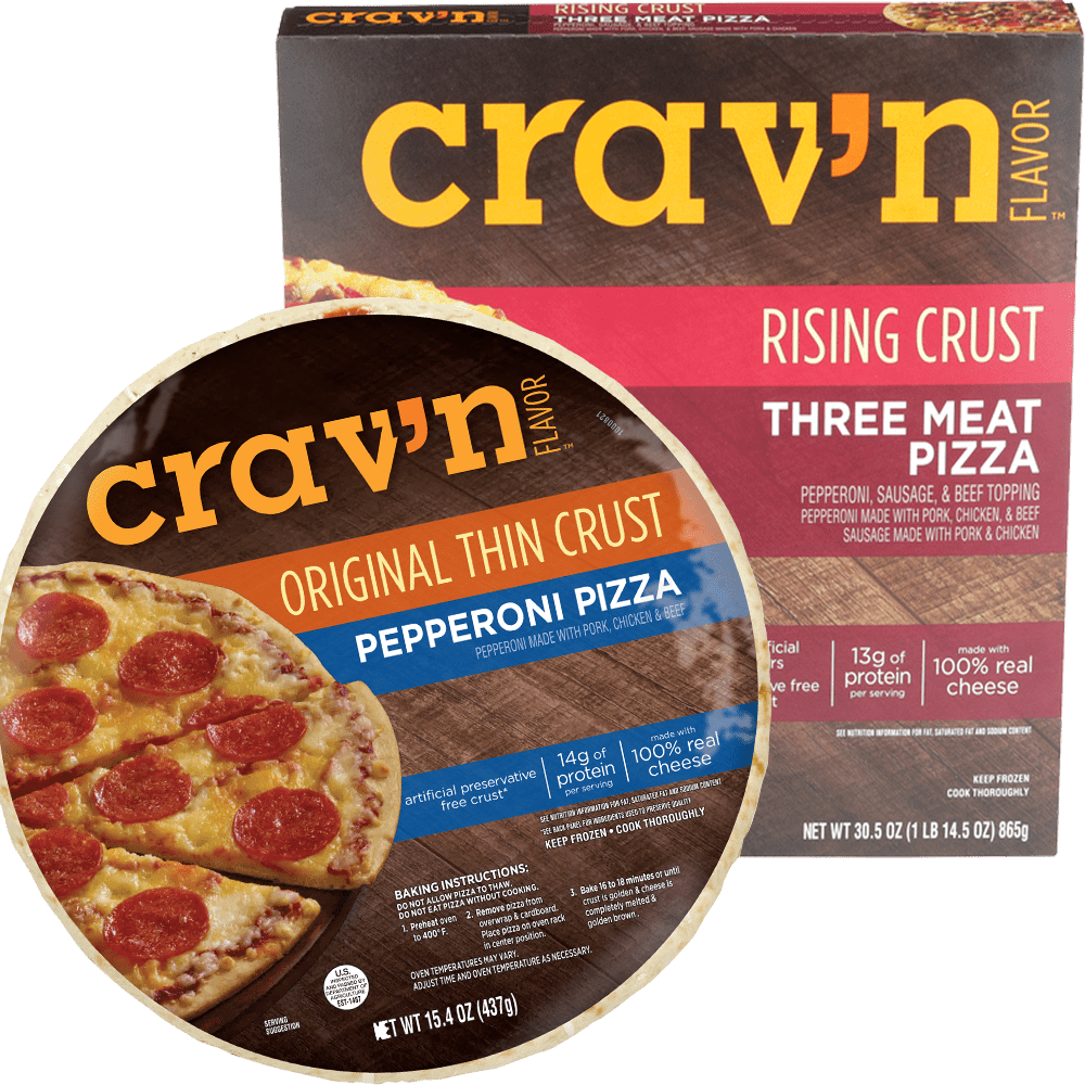 Crav'n Flavor Pizza Options