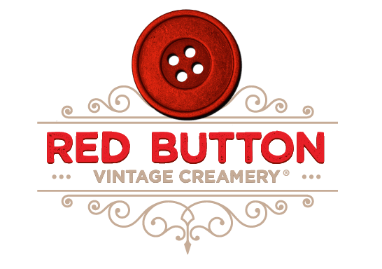 Red Button Vintage Creamery Logo